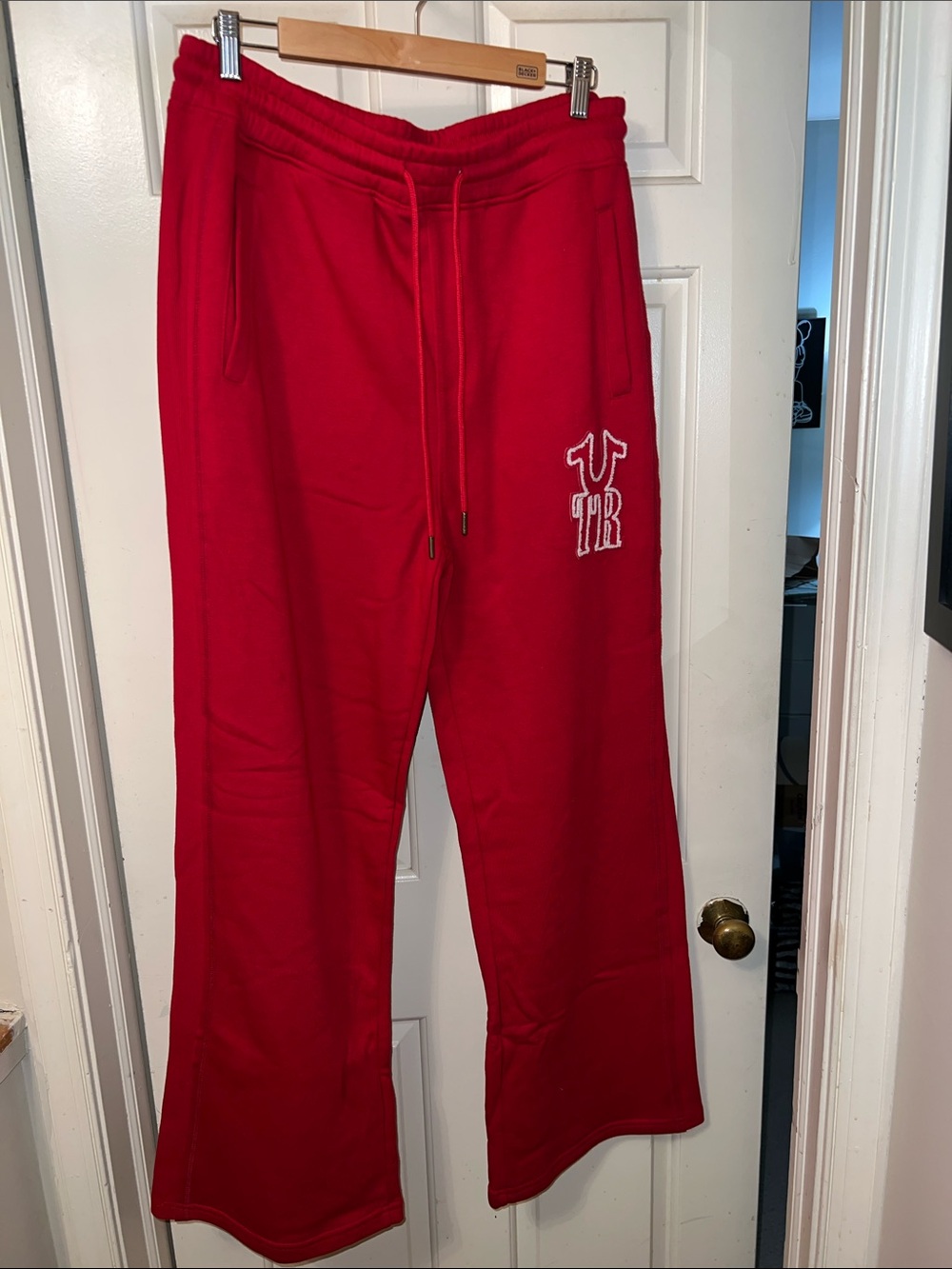 True Religion Rib Stitch Baggy Sweatpants